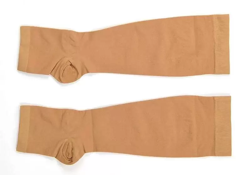 Primjer kompresijske čarape poznatog azijskog proizvođača za pacijente s proširenim venama